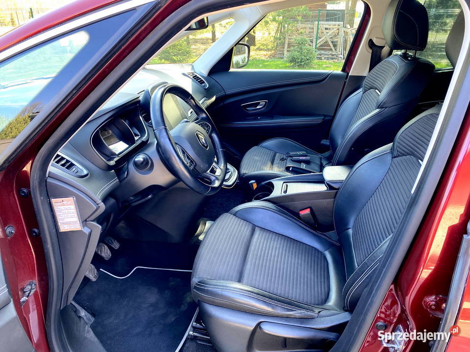 Piękny Renault Grand Scenic 12TCe 132 2018 BORDO manualna Grand Scenic Łuków