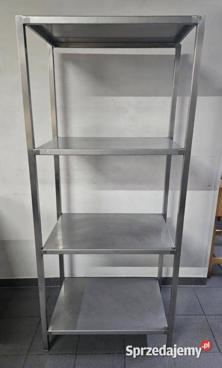 Regał spawany ze stali nierdzewnej 80x50x180 Pszczyna