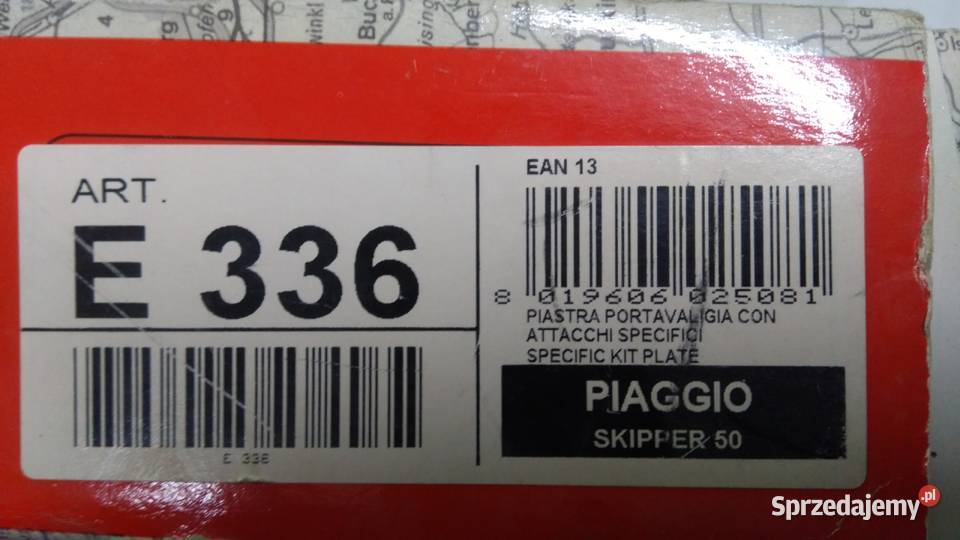 Płyta pod kufer bagażnik stelaż mocowanie GIVI E Bielsk Podlaski