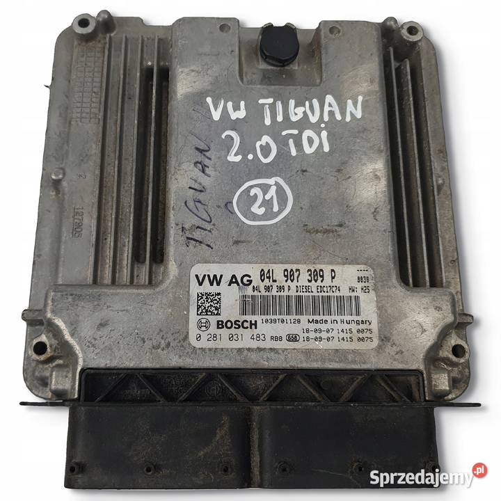 STEROWNIK SILNIKA VW Tiguan 20 TDI komputer lubelskie Chełm sprzedam