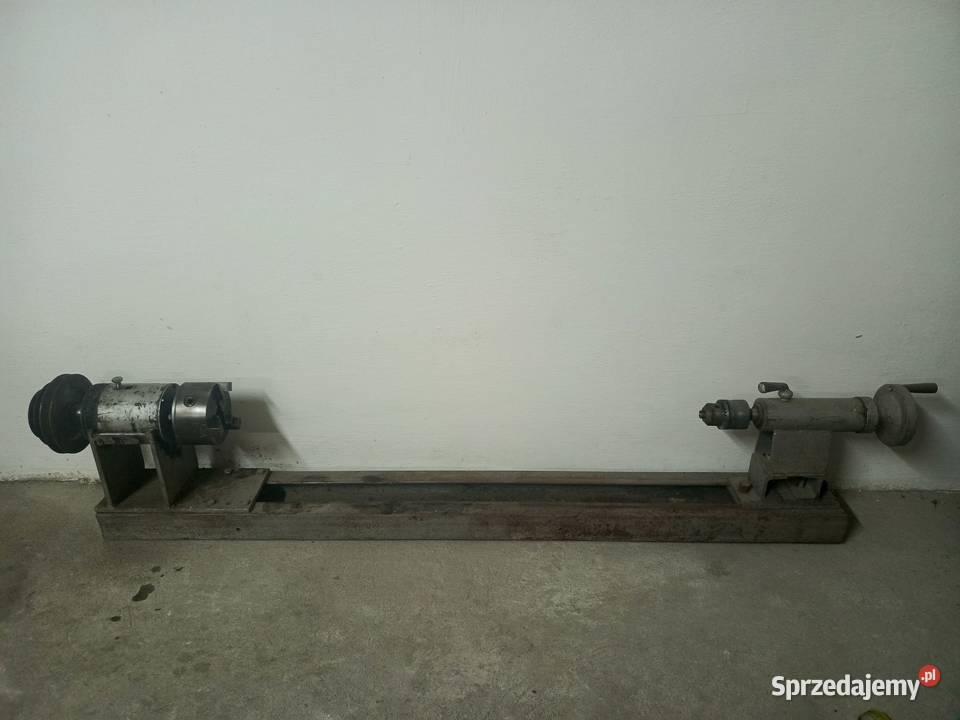 Tokarka do metalu drewna wrzeciono konik Kępno