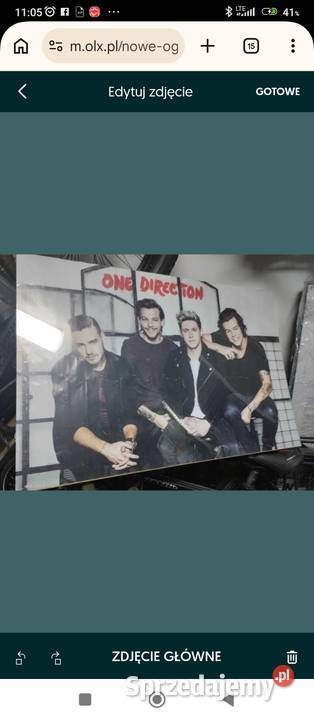 Plakat One Direction i Harry Moda i Styl mazowieckie sprzedam