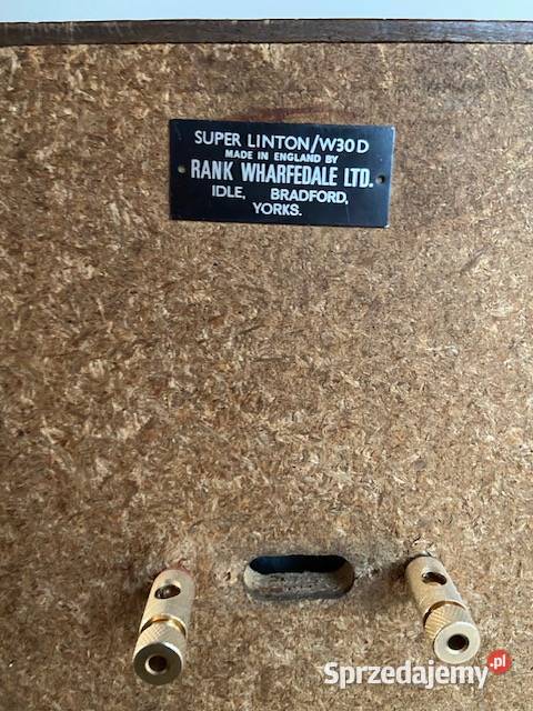 Wharfedale Super Linton W30B monitory Vintage Witnica