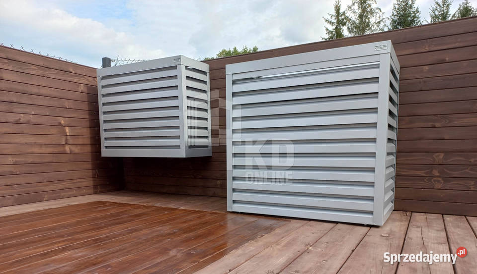 Osłona klimatyzatora pompy ciepła 70x40x130 Brzesko