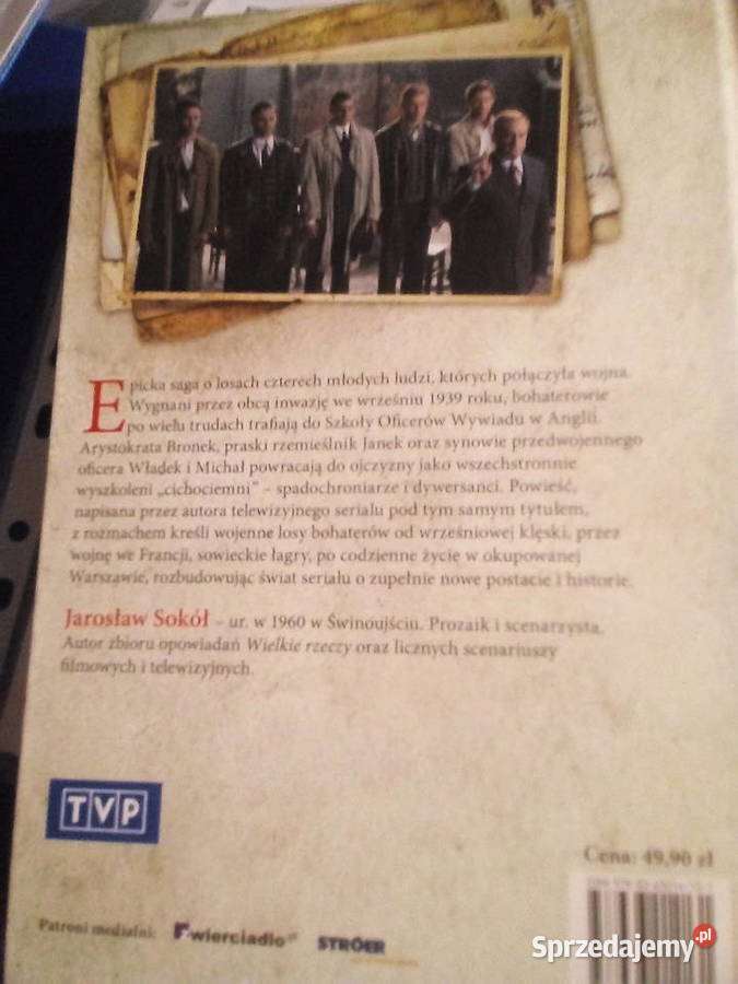 Książka Jarosław Sokół Czas honoru