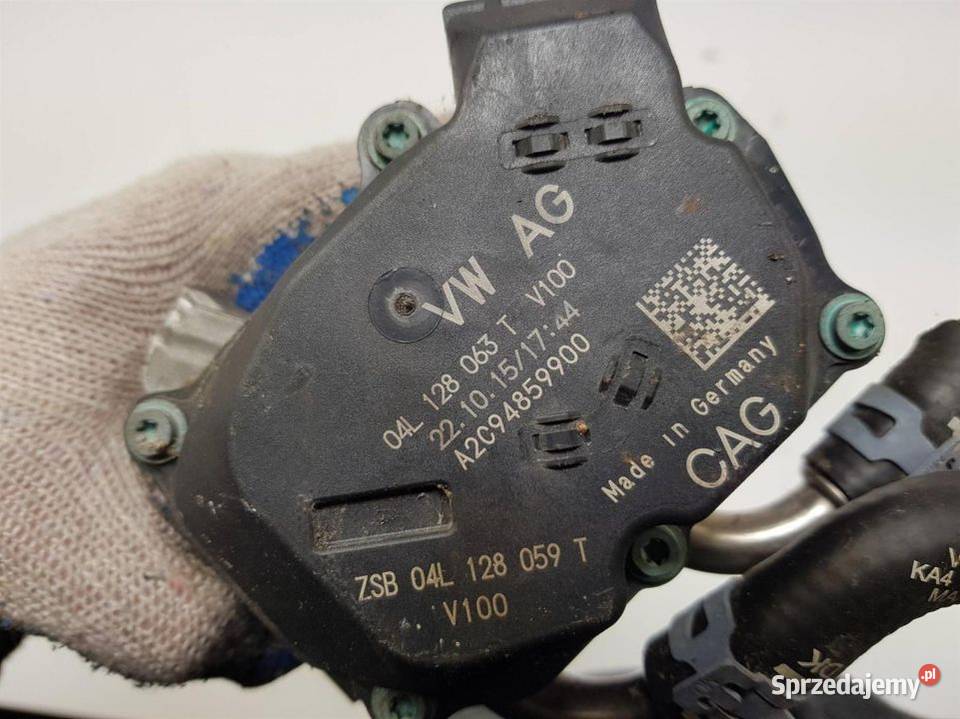 ZAWÓR EGR SKODA OCTAVIA III 04L128063T osobowe Pozostałe Lipno