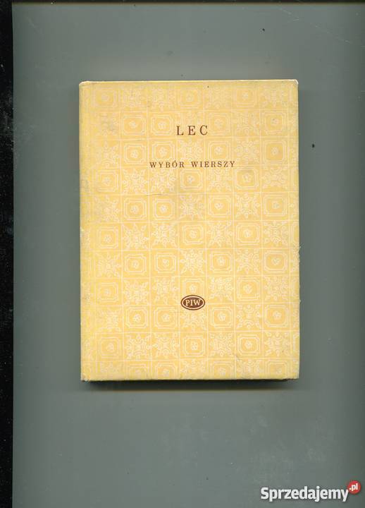 Wybór wierszy Stanisław Jerzy Lec Pozostałe Szczecin