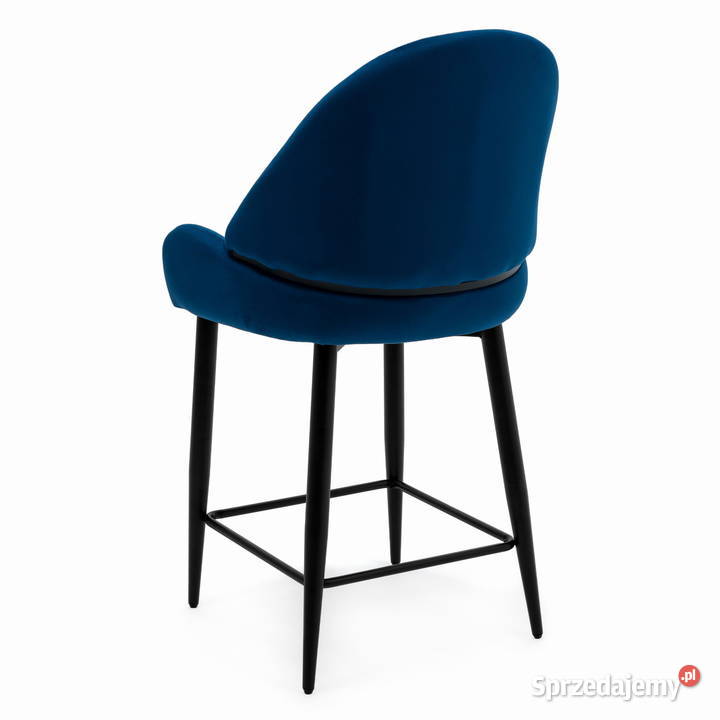 Hoker Tapicerowany Bergamo Granatowy Wysyłka 24H