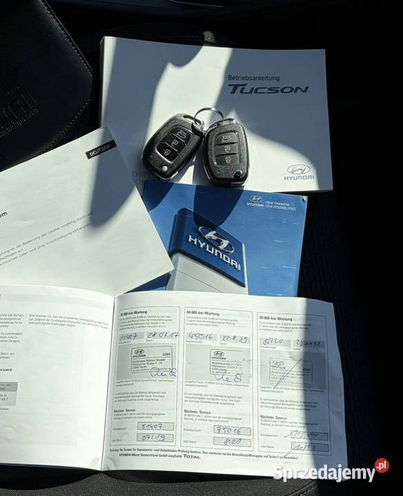 HYUDAI TUCSON 16 GDI 132 NIEBIESKA PERŁAFULL 136KM Kielce