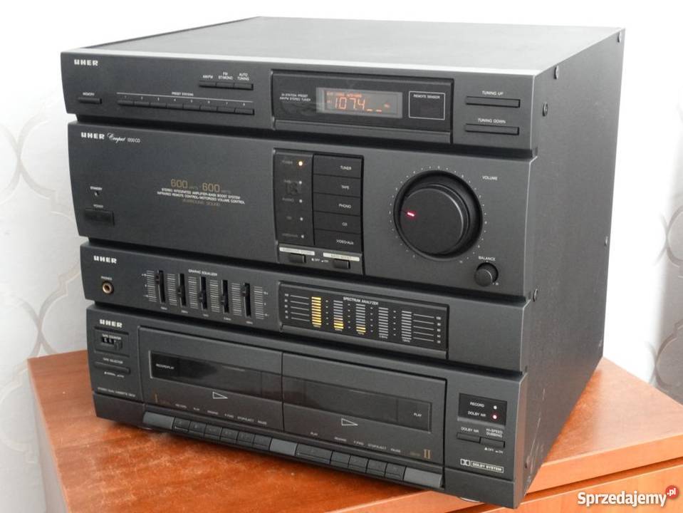 Wieża UHER 2 x 600 wat sprawna WYSYŁKA