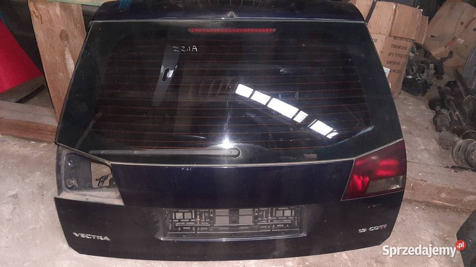 klapa bagażnika Opel Vectra C kombi lak Z21A Części samochodowe