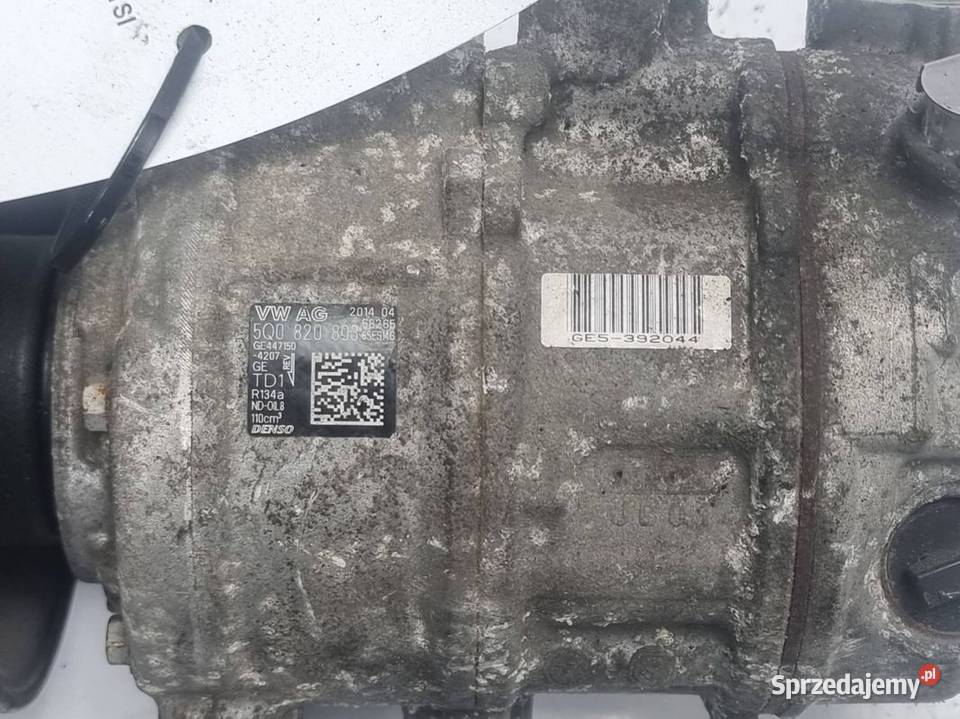 SPRĘŻARKA KLIMATYZACJI VOLKSWAGEN GOLF VII