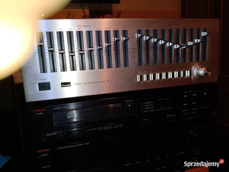 Klasyk Vintage korektor Graficzny Sansui SE7 Mielec