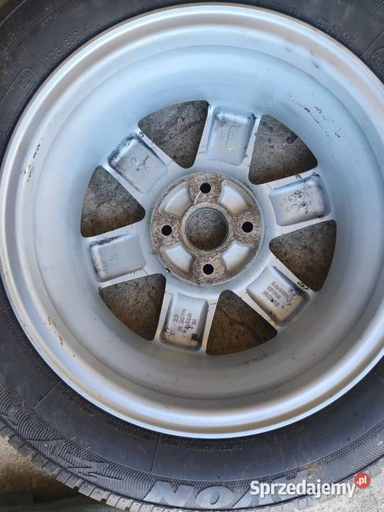 Felgi aluminiowe R14 na 4 śróby Wólka Korczowska