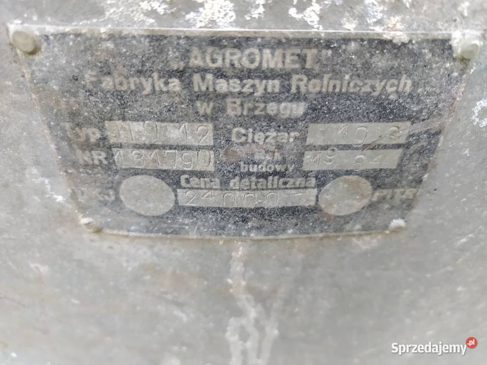 Rozsiewacz agromet Aleksandrów Łódzki