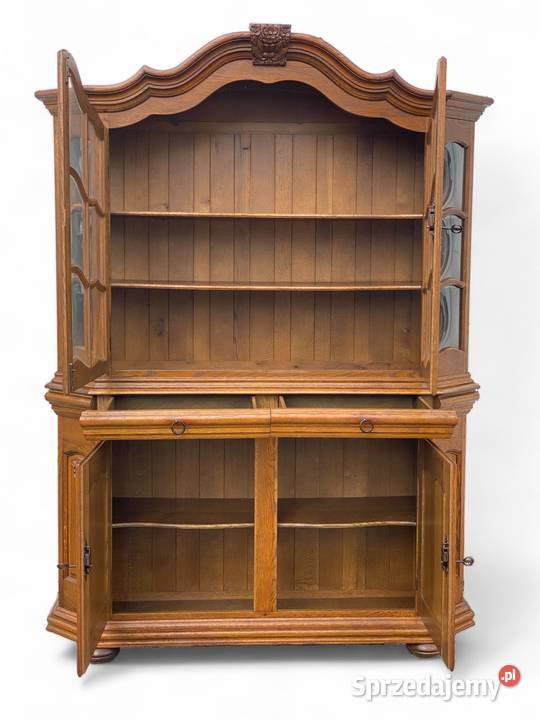 Solidny kredens z litego dębu w rustykalnym Meble Gryfice