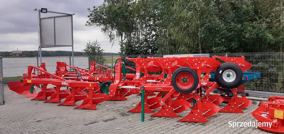 AgroMasz Pług jednobelkowy zab kołkowe resorowe Zdany