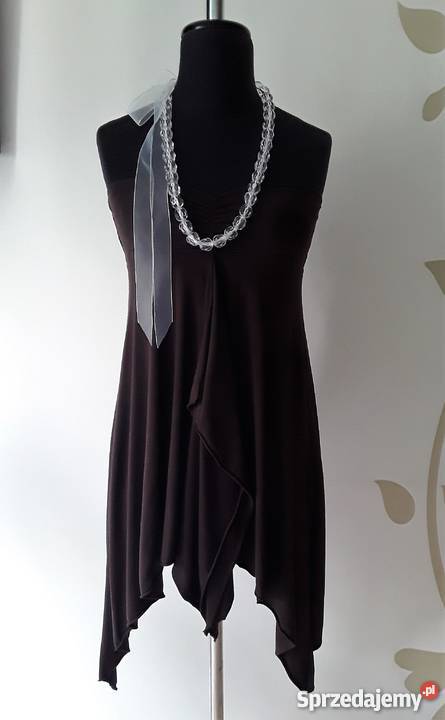 Toptunika niesymetryczna bez ramiączek rozmiar Warszawa sprzedam