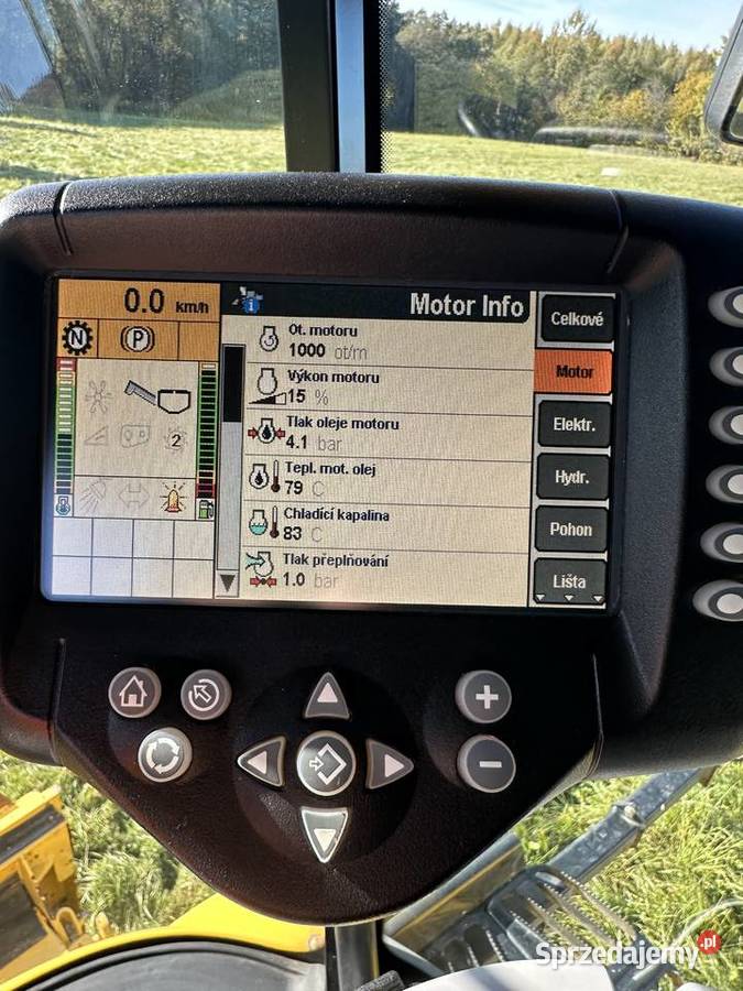 Holland CX 8080 2009 Heder 730 Vario Poziomowanie sit dolnośląskie Szklarnia