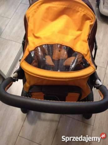 Wózek X lander 3w1 pomarańczowy 3 koła Tczew