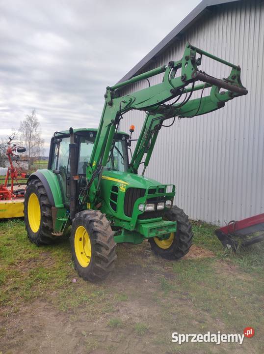 Ciągnik rolniczy John Deere z ładowaczem bez podlaskie Chwaszczewo
