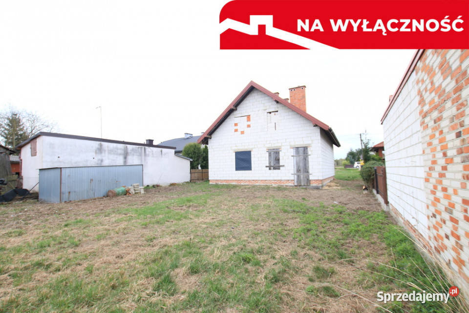 Dom stan surowym wszystkie media Lisów g