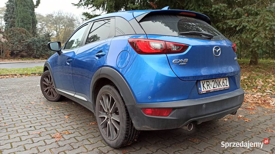 Mazda CX3 SKYPASION 4X4 led bose właściciela małopolskie