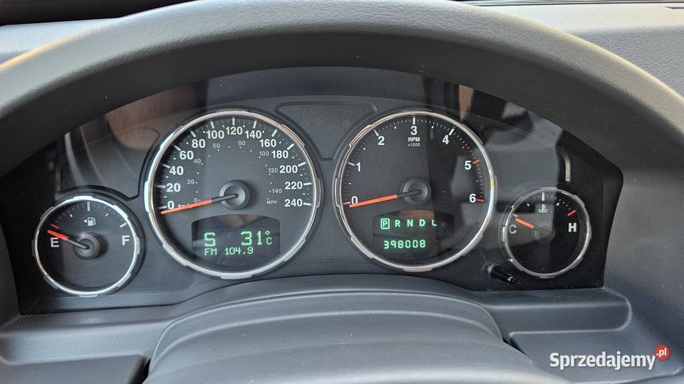 Jeep Cherokee IV 28 177 KK 4X4 4WD 2008r Automat
