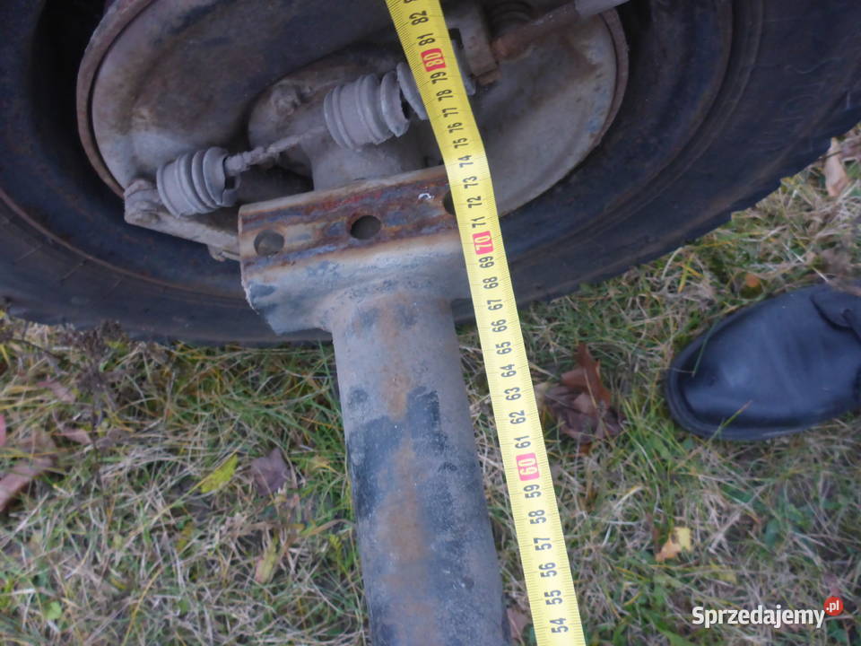 oś ośka fabryczna rolnicza 23x5 opony koła mazowieckie Radom