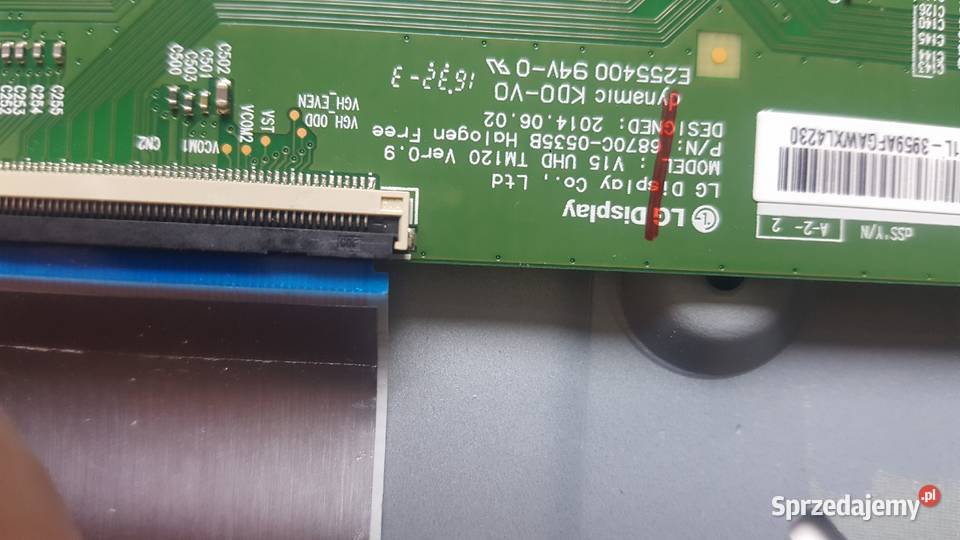 Philips 55PUS610112 zbita matryca DVI Sosnowiec