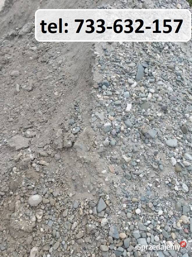 Pospóła żwir budowlany rzeczny Kamień Zakliczyn sprzedam