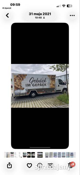 Ducato alko kamper zabudowa kontener izoterma dostawcze lubuskie Zielona Góra