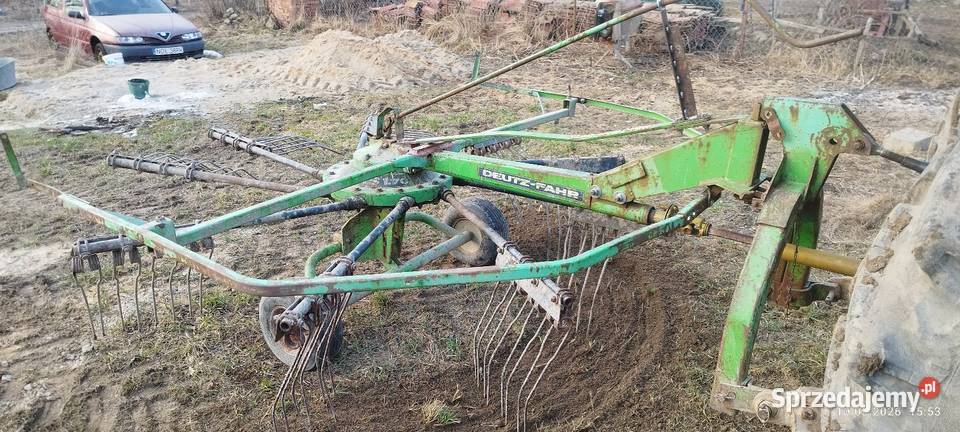 Zgrabiarka karuzelowa DeutzFahr KS 170 nieuszkodzony warmińsko-mazurskie Derc
