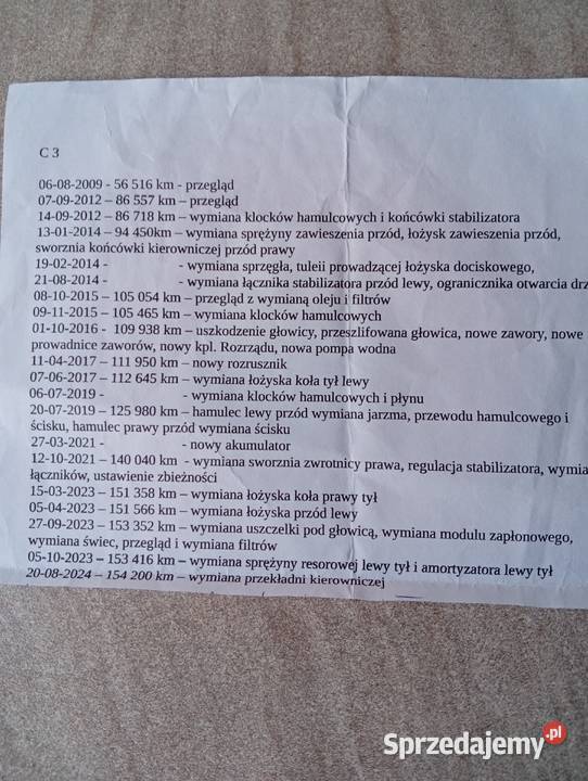 Citroen C3 łódzkie Pabianice