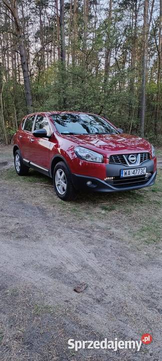 Nissan Qashqai 16 benzyna Rok produkcji 2013 Legionowo