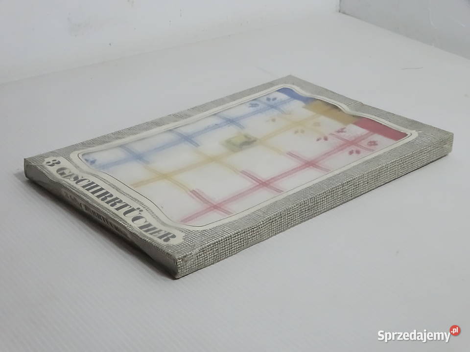 Komplet 3 Ścierki Kuchenne Półlniane SCHACH Biłgoraj sprzedam