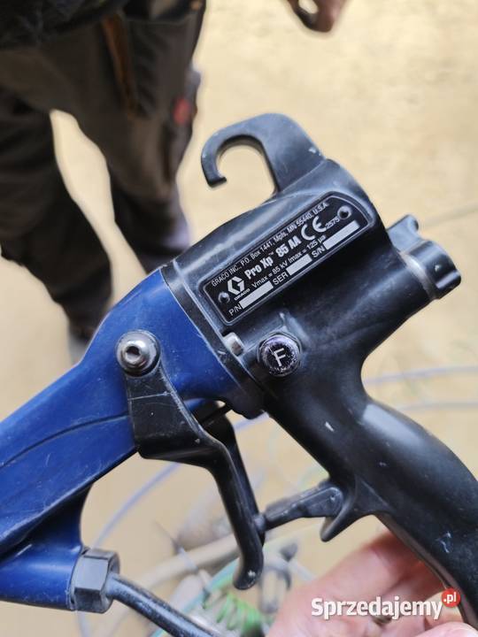 Agregat malarski GRACO pistolet elektrostatyczny Smolarnia
