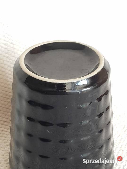 Porcelit Pruszków kubek Irenka czarny