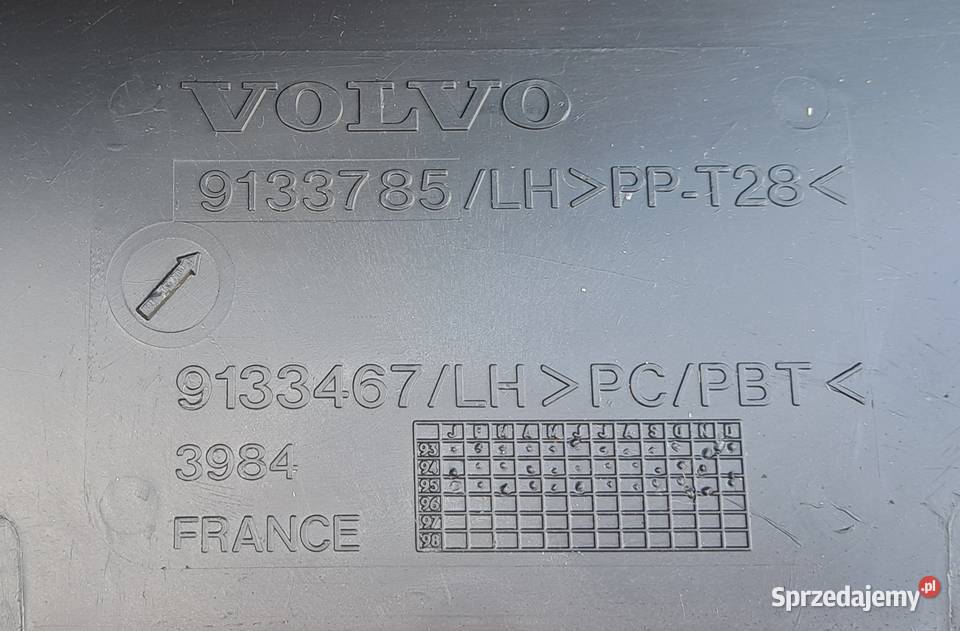 Listwa Progowa Lewa Volvo 850 Sedan Kombi osobowe sprzedam