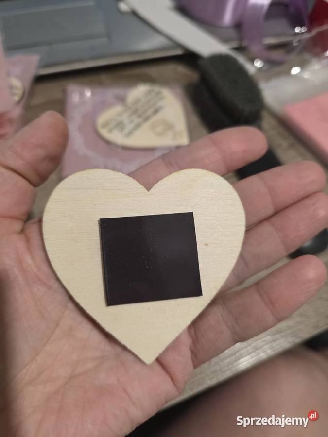 Serduszka magnesy Babci wielkopolskie Giecz