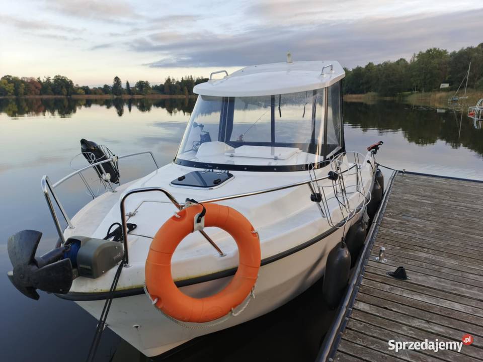 Łódź motorowa kabinowa pilothouse z silnikiem warmińsko-mazurskie