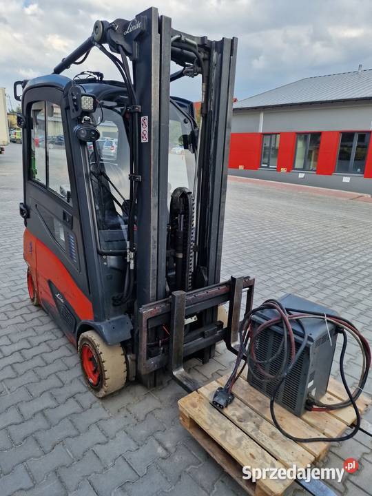 Sprzedam wózek widłowy Linde E16 elektryczny Motoryzacja Masłów Pierwszy