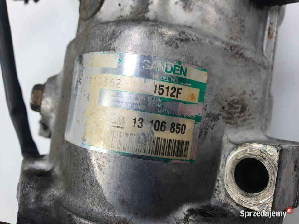 SPRĘŻARKA KLIMATYZACJI OPEL CORSA C 13106850 kujawsko-pomorskie Lipno