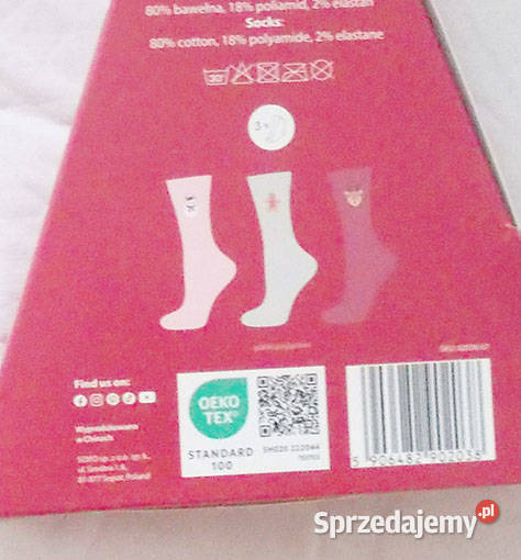 soxo skarpety 3640 świąteczne skarpetki soxo Olsztyn