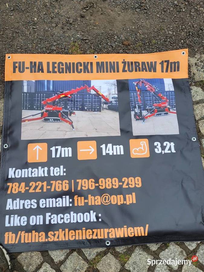 Mini Żuraw Legnica Wałbrzych Wrocław Jelenia G dolnośląskie Lubin