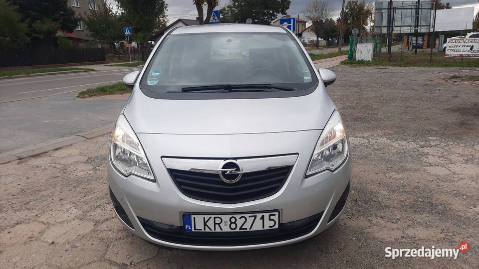 Opel Meriva 14 16V Benzyna Edition Klima Zadbana klimatyzacja Kraśnik