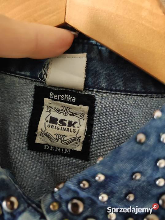 koszula damska jeans dżinsowa bawełniana z niebieski świętokrzyskie Kielce