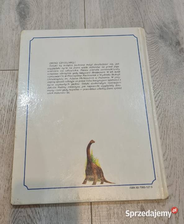 Książka Dinozaury władcy ziemi dla dzieci z klas I-III (6-9 lat)  Łódź