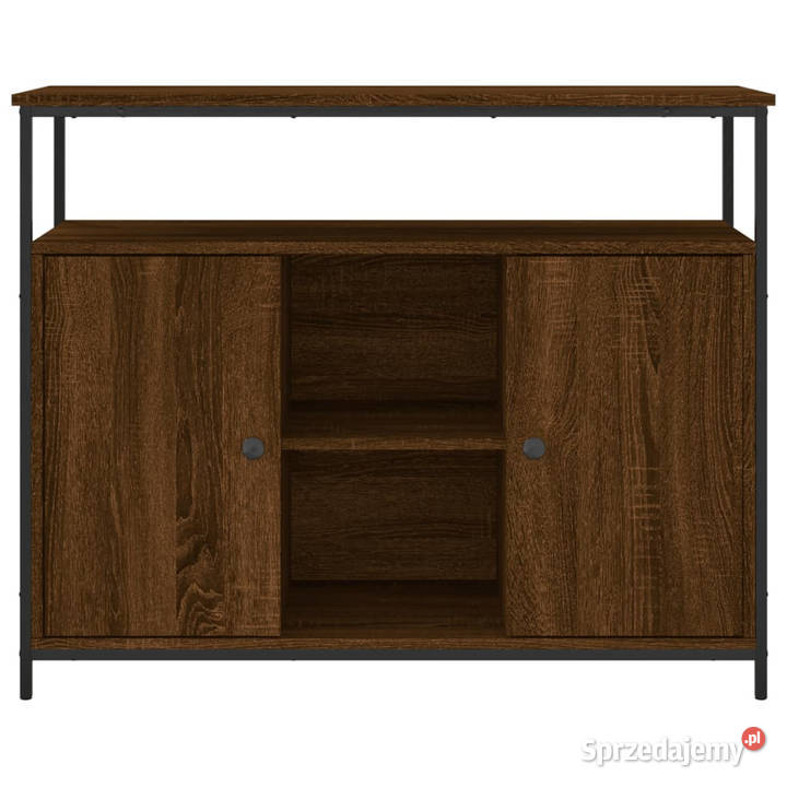 Szafka brązowy dąb 100x35x80 materiał mazowieckie Warszawa