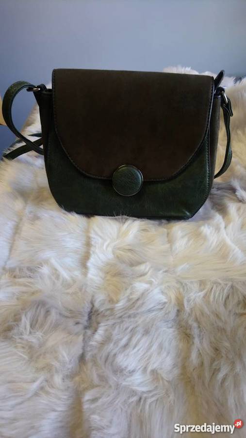 Sprzedam nową torebkę listonoszke zielony Charzyny
